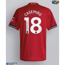 Moški Nogometni dresi Manchester United Casemiro #18 Domači 2025-26 Kratek Rokav